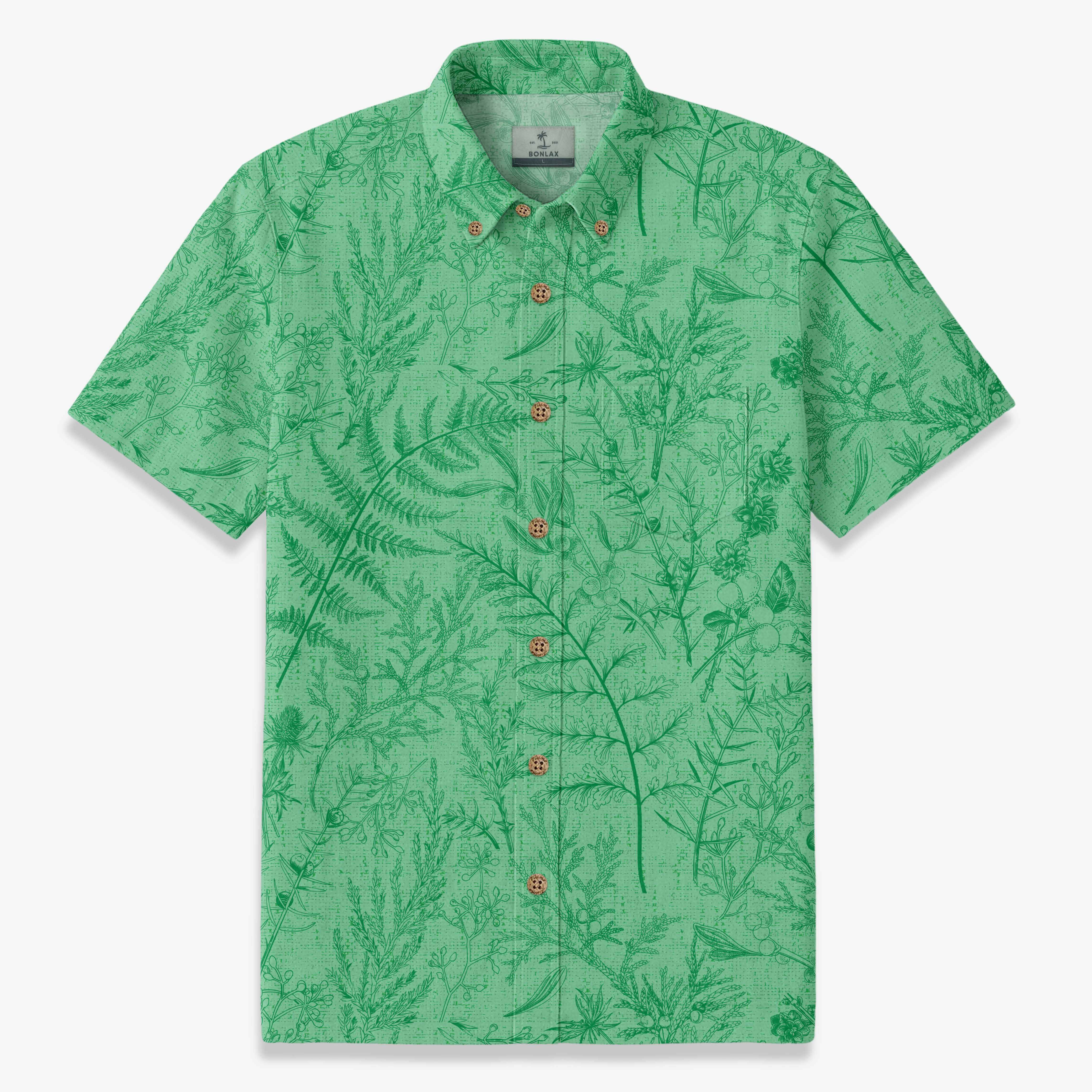 Mistwood Fern Print Shirt