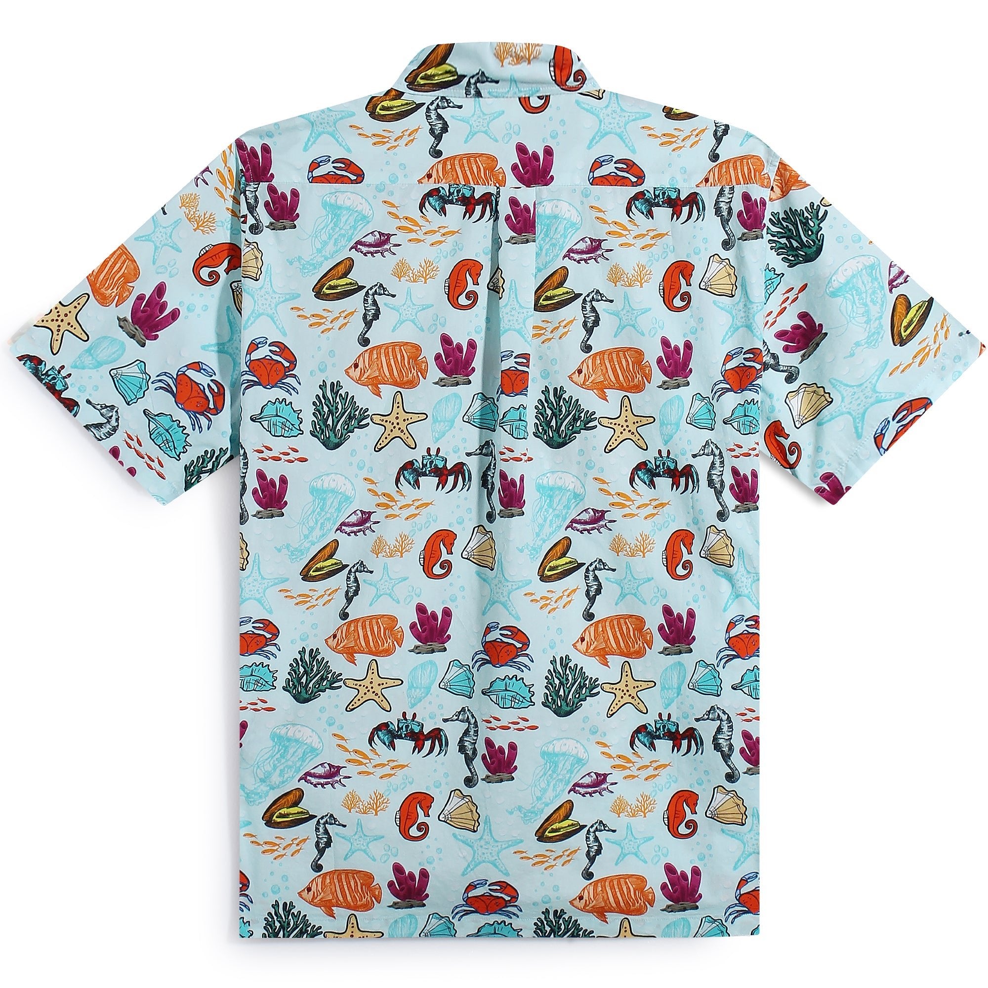 Coral Colorful Fish Underwater World Beach Shirt - Bonlax - Bonlax