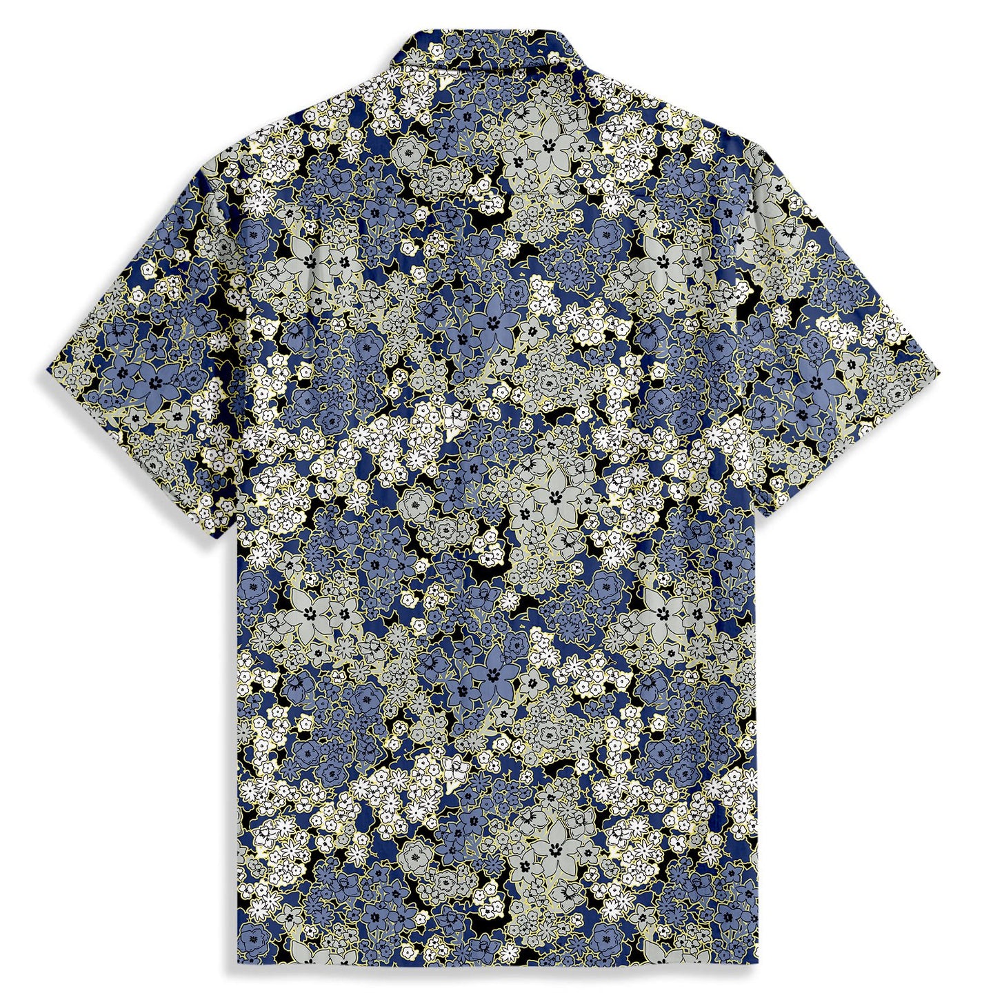 Camouflage Flower Pattern Short Sleeve Shirt - Bonlax