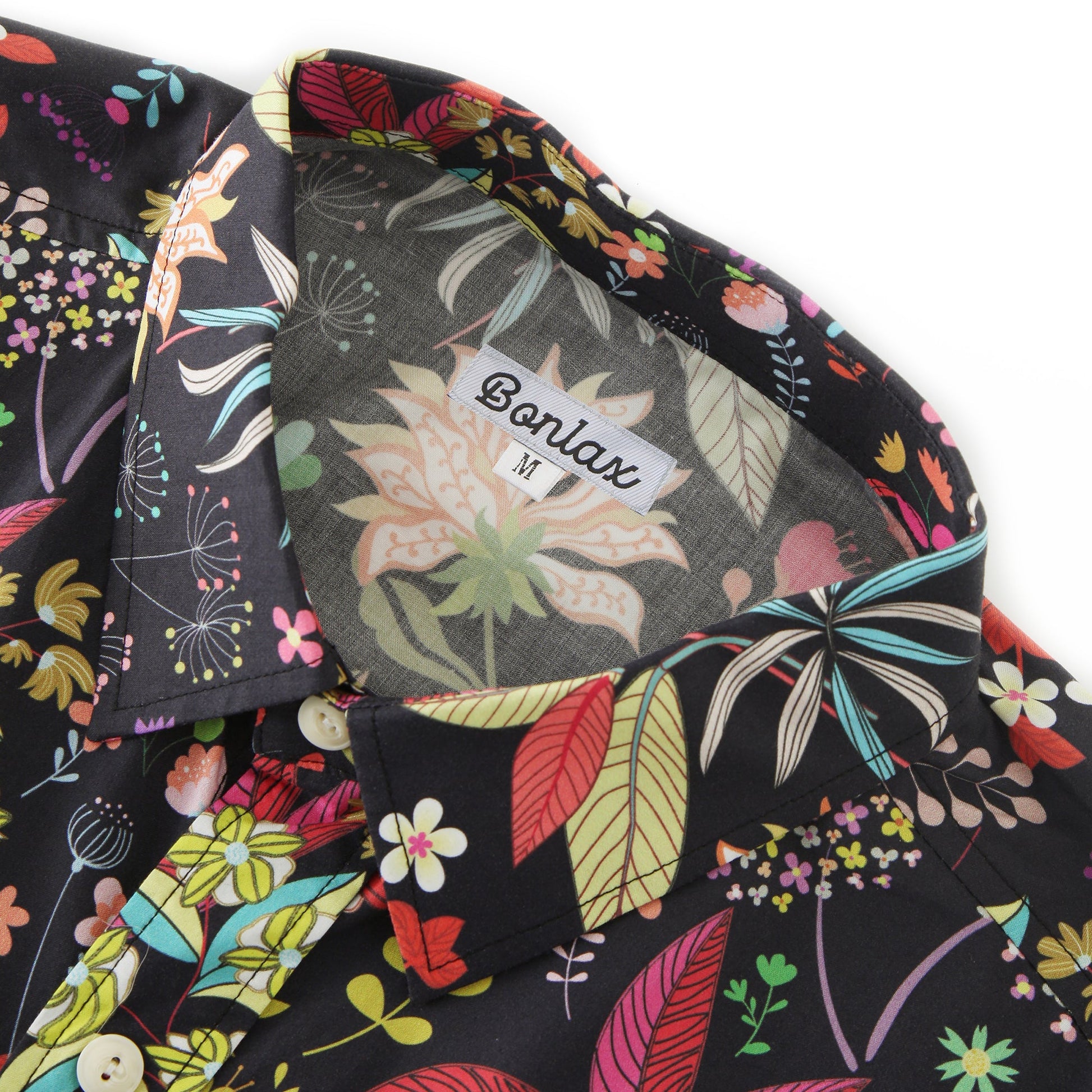 Spoon Floral Short Sleeve Hawaiian Shirt - Bonlax - Bonlax